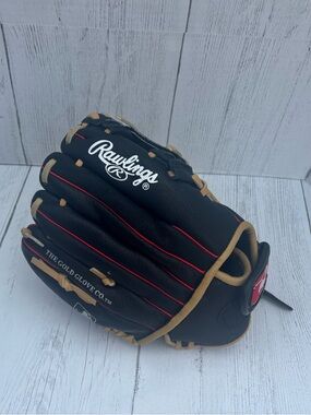 Rawlings R9 Baseball Glove 10.5” Youth RHT Black Like New H105IB